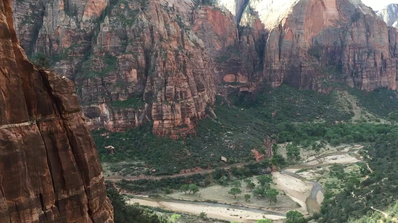 Angles landing trail Zion national park