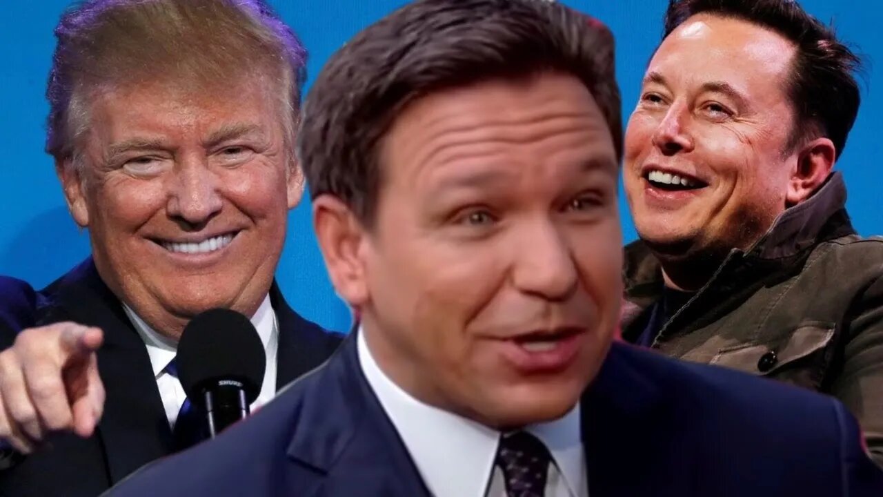 Trump, DeSantis & Musk VS Biden 😂 #viral #shorts