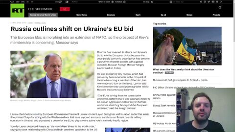 Moscow doesn't want Ukraine joining EU, claims EU is becoming just another arm of NATO