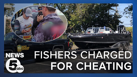 Fishermen charged for cheating