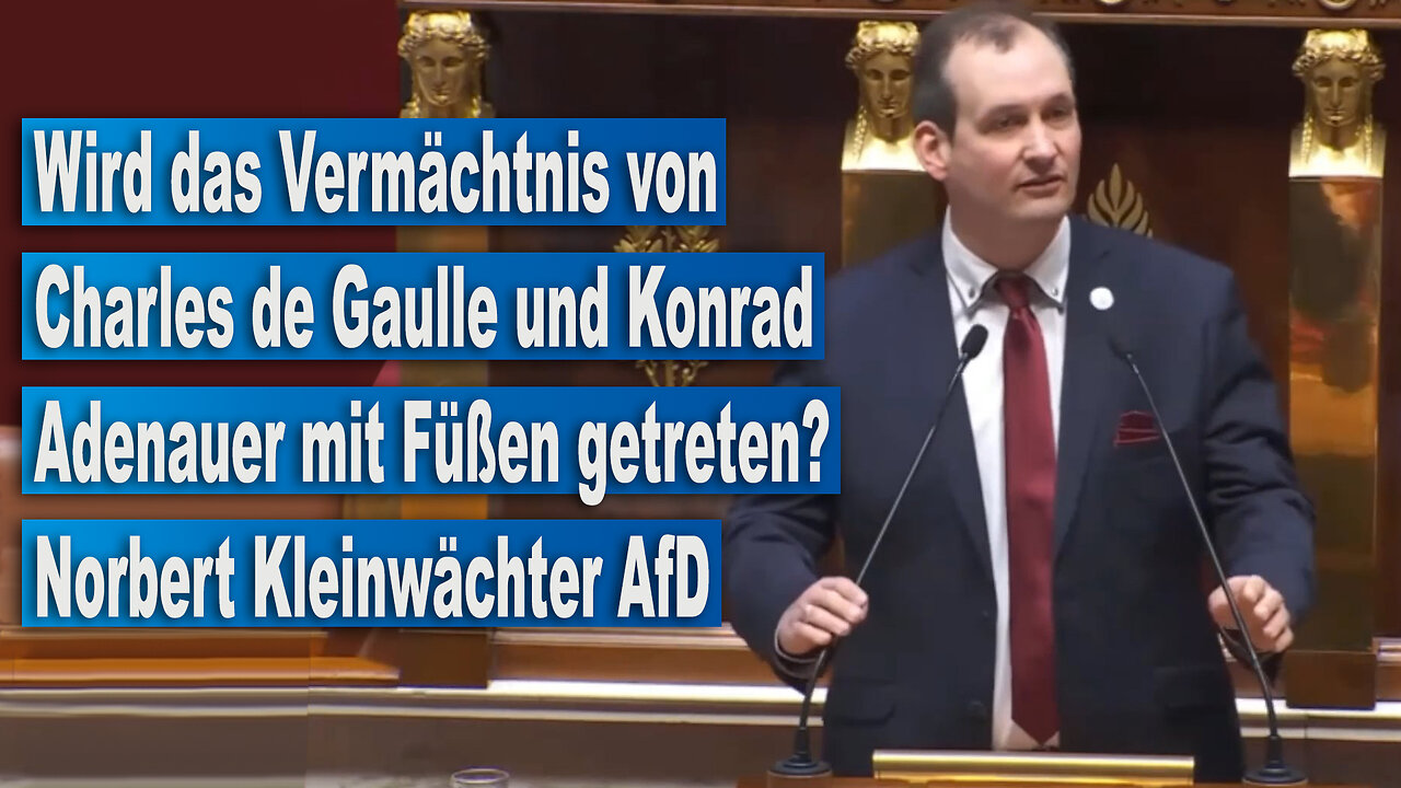 Wird das Vermächtnis von Charles de Gaulle und Konrad Adenauer mit Füßen getreten