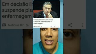 Agora! Barroso suspende piso da enfermagem.