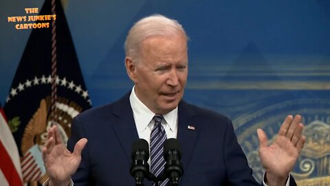 Biden holds the longest press briefing answering tough questions.