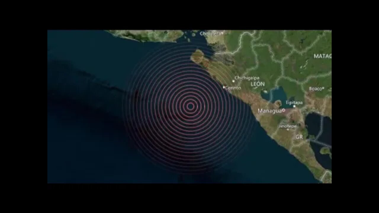 Terremoto de magnitude 6,5 atinge costa da Nicarágua