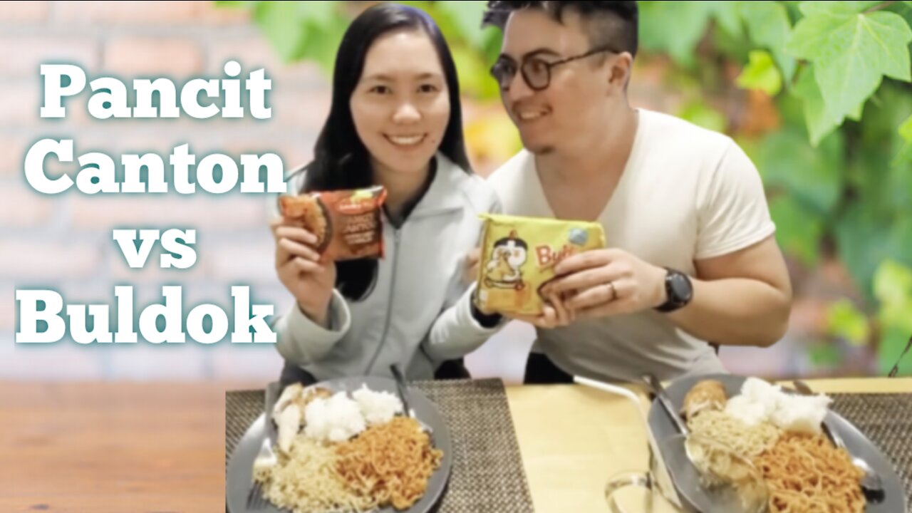 Pinoy Pancit Canton vs Korean Buldok