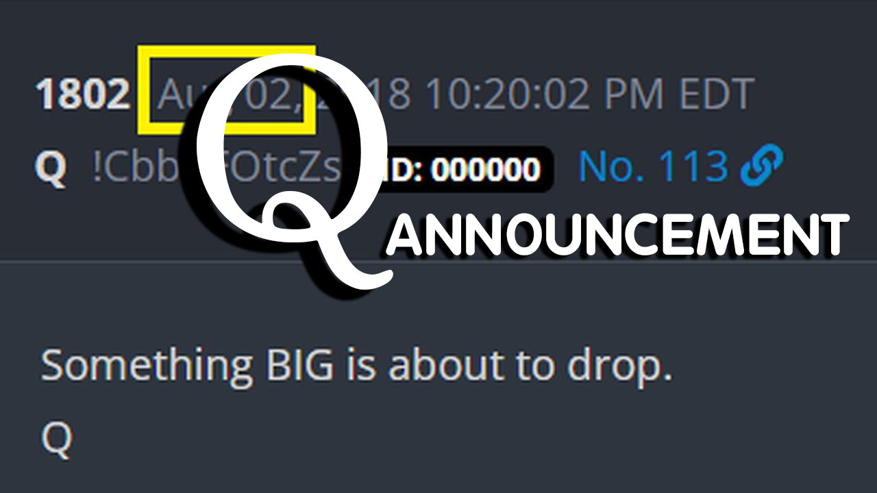 Q Announcement - Something BIG is about to Drop!