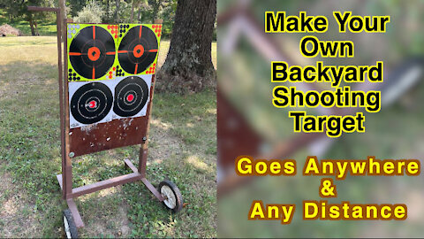 Shoot Anywhere With Your Homemade Target!