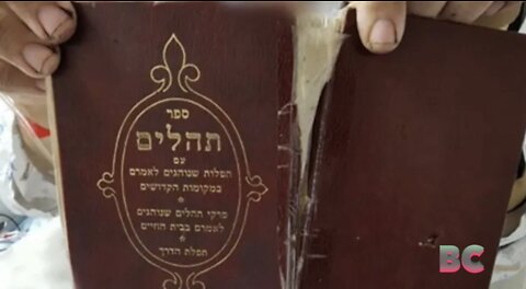 A Book of Psalms saved a victim's life in Jerusalem terror attack