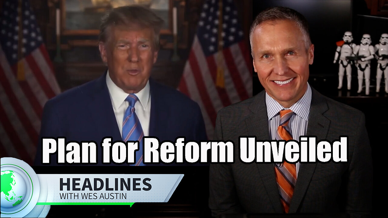 Trump Plan for Reform Unveiled; Letitia James Warned; NYC Migrant Prepaid Cards End; Putin Blackmail