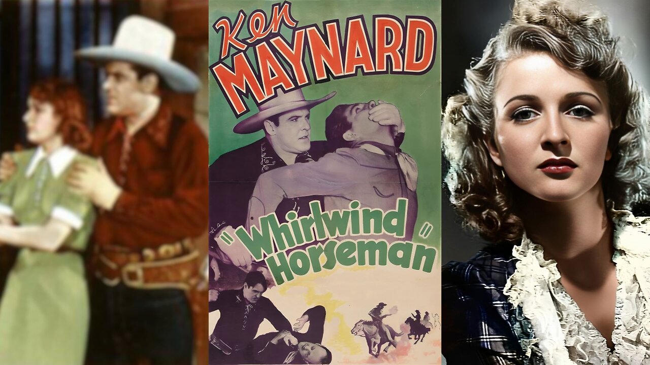 THE WHIRLWIND (1933) Tim McCoy, Terry Walker, Pat O'Malley | Western | B&W