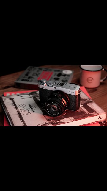 FUJIFILM X-E4 um MONSTRO XIMPACTO e VERSÁTIL #Shorts
