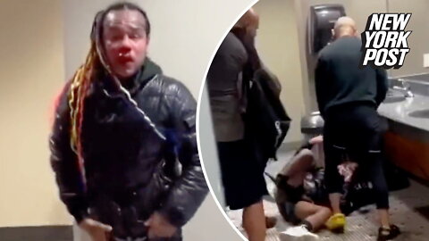 Rapper Tekashi 6ix9ine brutally beaten inside Florida gym