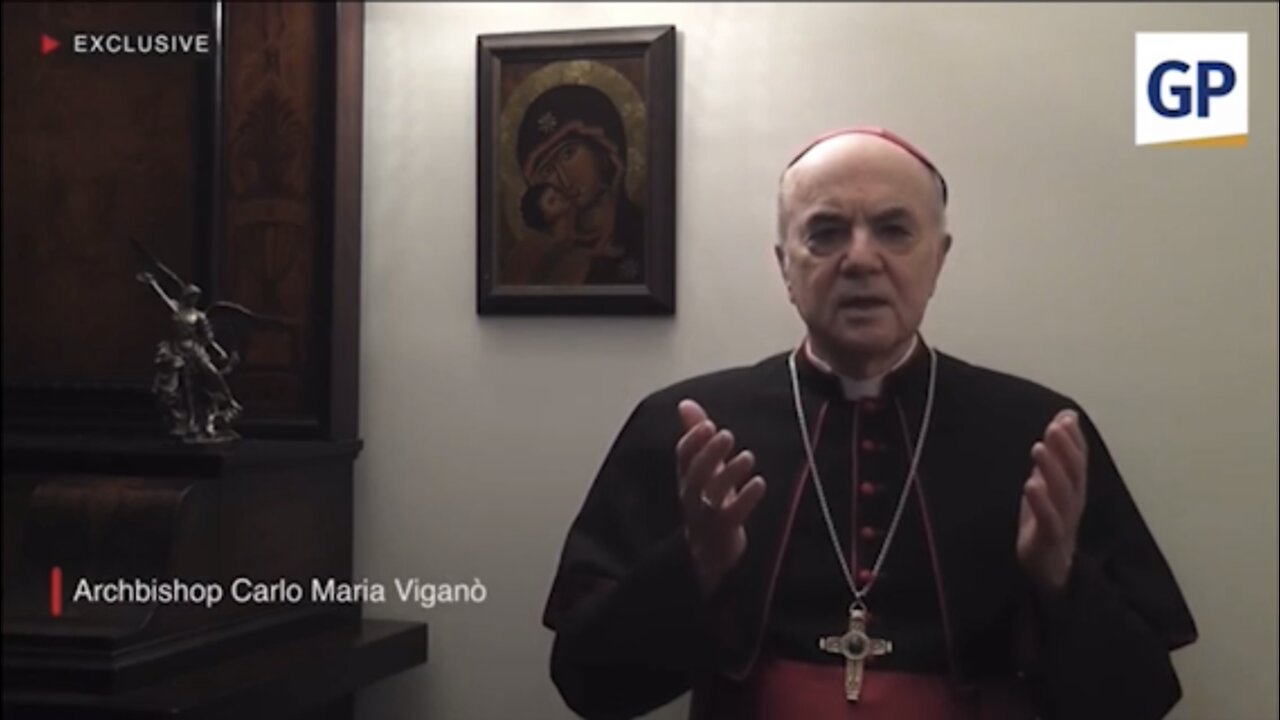 Archbishop Carlo Maria Vigano Appeals For a Worldwide Anti-Globalist Alliance, We Can't Let Them Win