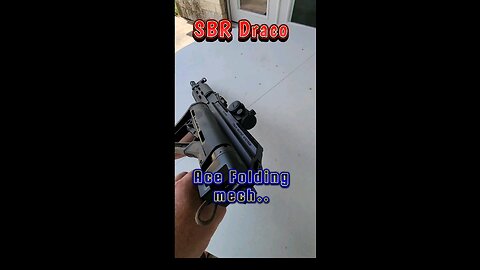 SBR'd Draco pistol