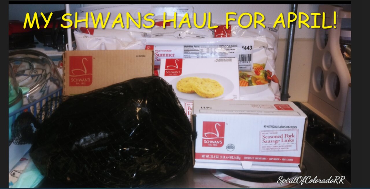 MY SCHWAN'S HAUL!