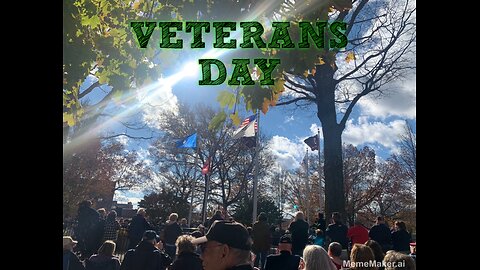 Veterans Day Service, Waltham Mass