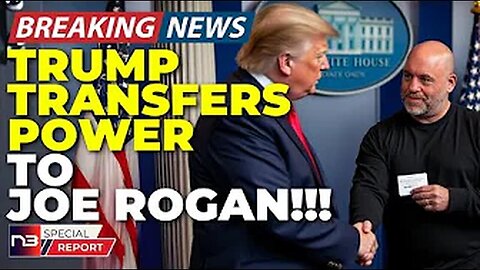 BREAKING: Trump's About To Give Joe Rogan Something The Deep State Has Secretly Controlled Forever