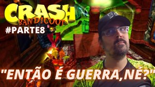JOGANDO ATÉ ZERAR - CRASH BANDICOOT - PLAYSTATION 1 - #parte8 / Tente outra vez, PINSTRIPE