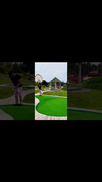 Mini Putt is harder than it looks !