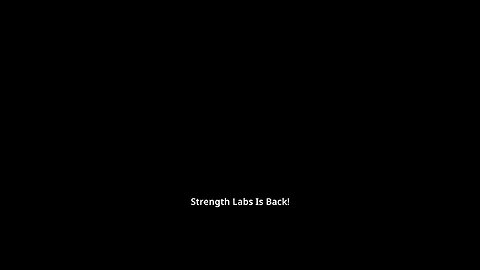 Strength Labs Is Back