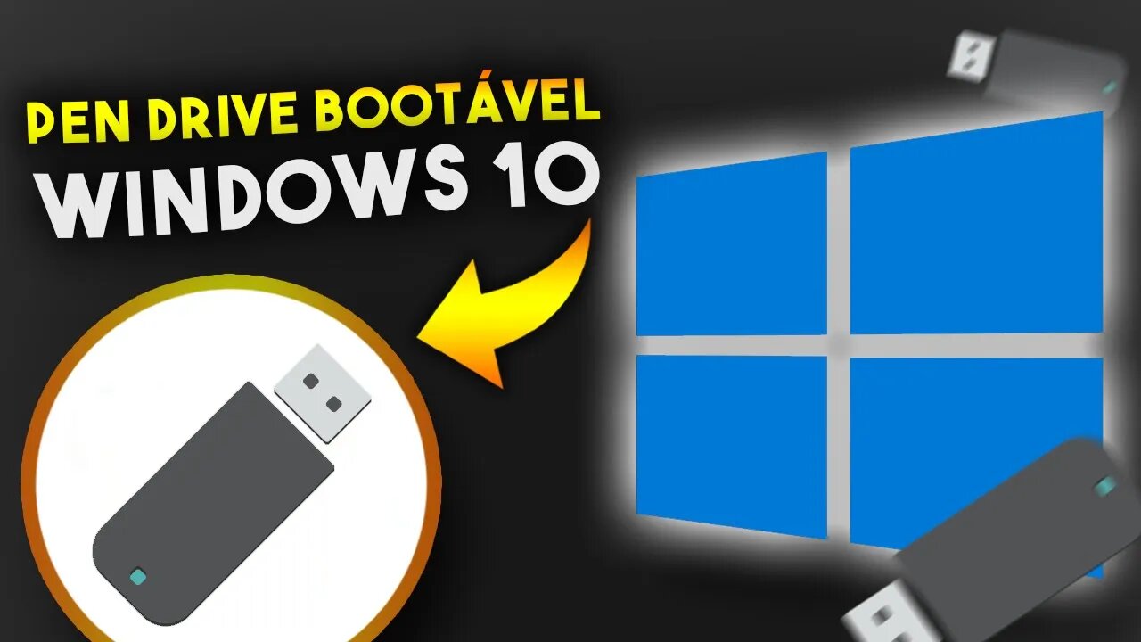 Como criar PENDRIVE BOOTÁVEL do Windows 10 ‹ 2021 ›