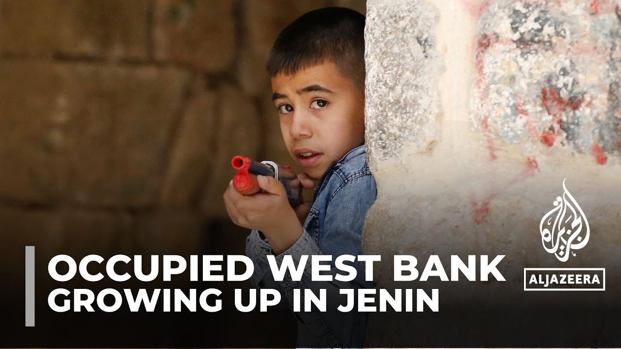 Children in the occupied West Bank process their trauma through play