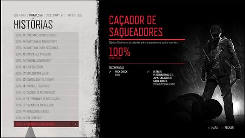 Days Gones 100% - Caçador de Saqueadores 100%