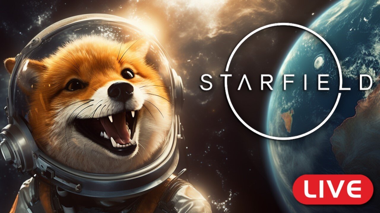 🔴LIVE - SilverFox FINALLY plays STARFIELD!