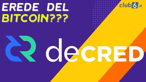 Troppo tardi per il Bitcoin? Pensa al Decred!