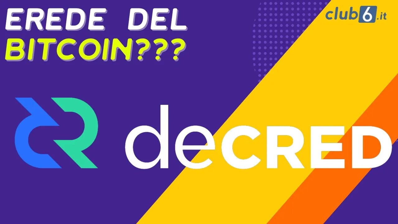Troppo tardi per il Bitcoin? Pensa al Decred!