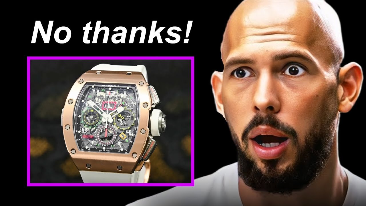 Andrew Tate - I Don't Like Richard Mille Watches