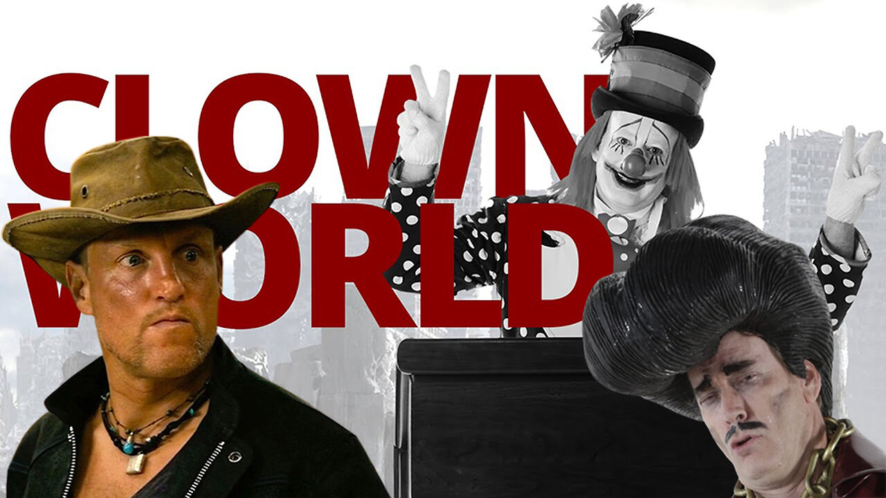 Woody Harrelson begins to wake up in Clown World