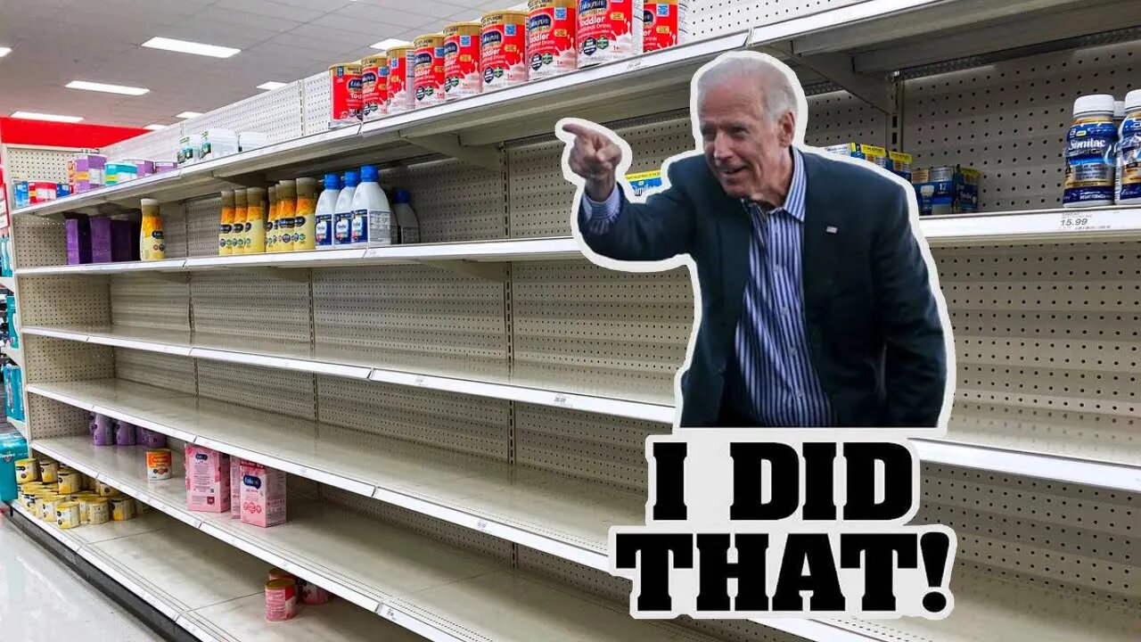 Democrats Are Leaving Families In The Dust To Deal With MASSIVE Baby Formula Shortage