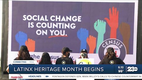 LatinX heritage month begins