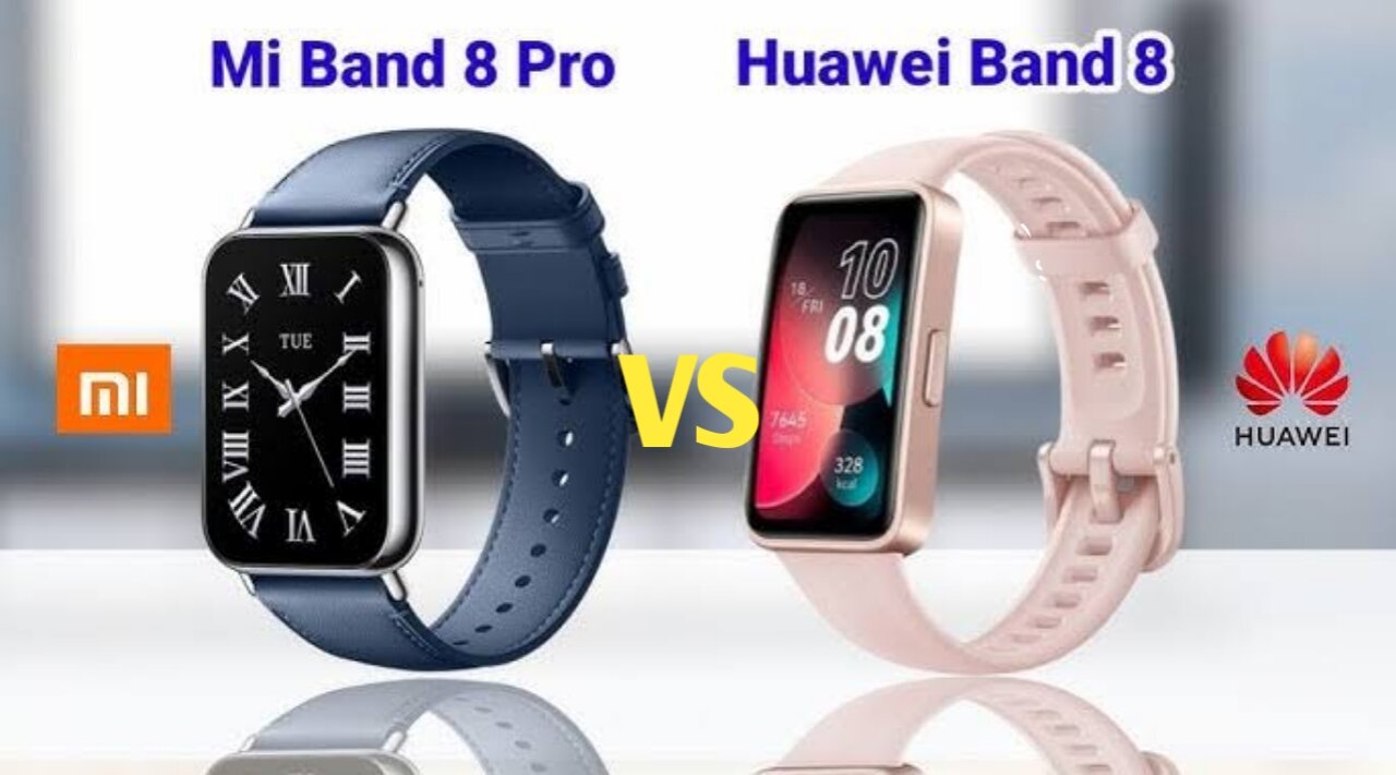 XIAOMI MI BAND 8 PRO VS HUAWEI BAND 8 SMART WATCH IN 2023🔥ALIEXPRESS