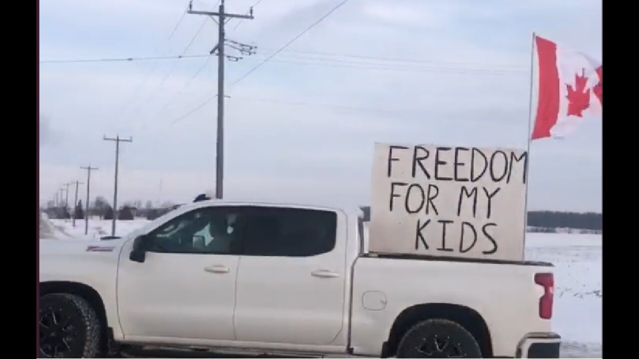 Hagersville crew is heading to Hamilton to join the convoy!