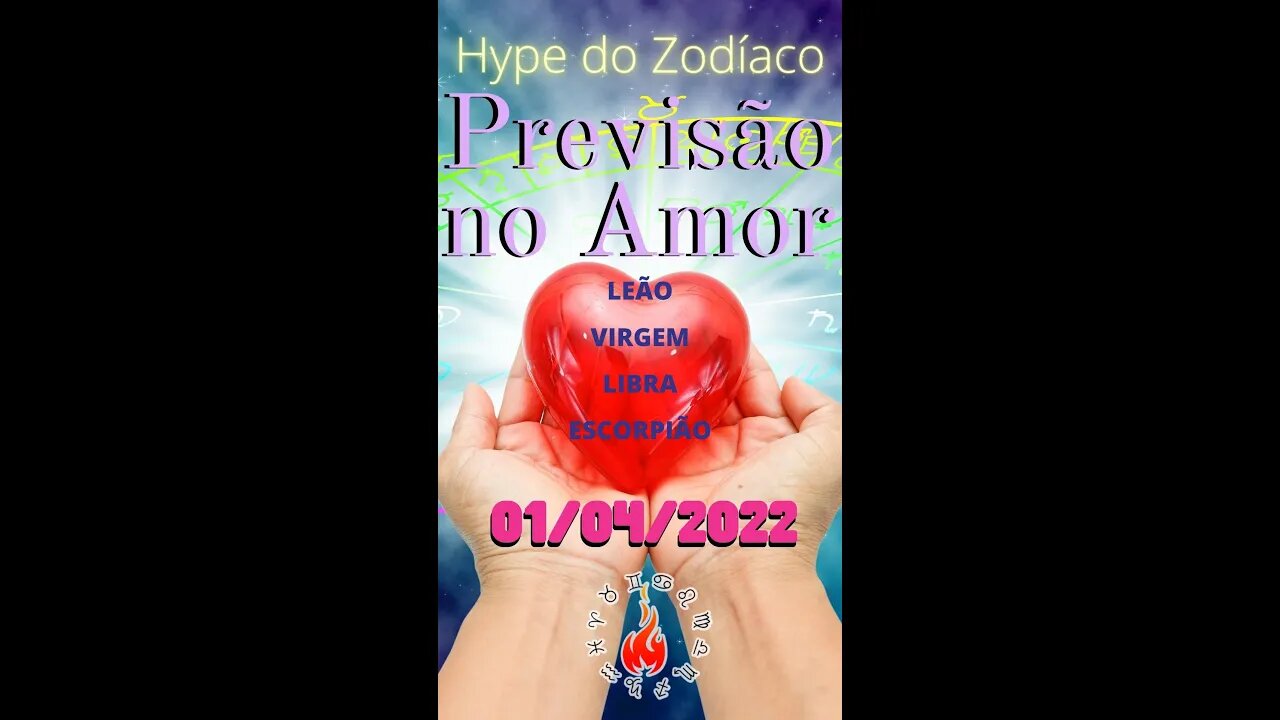 Previsão Para o Amor - 01 de Abril - Leão Virgem Libra Escorpião #shorts