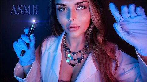 ASMR | Cranial Nerve Exam 🧠 [low light for extra relaxation]