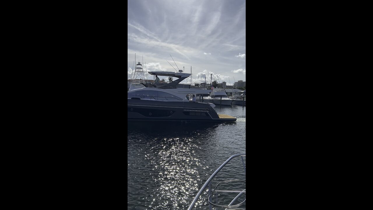 Sea trial #pompano #yachts #yachtclub