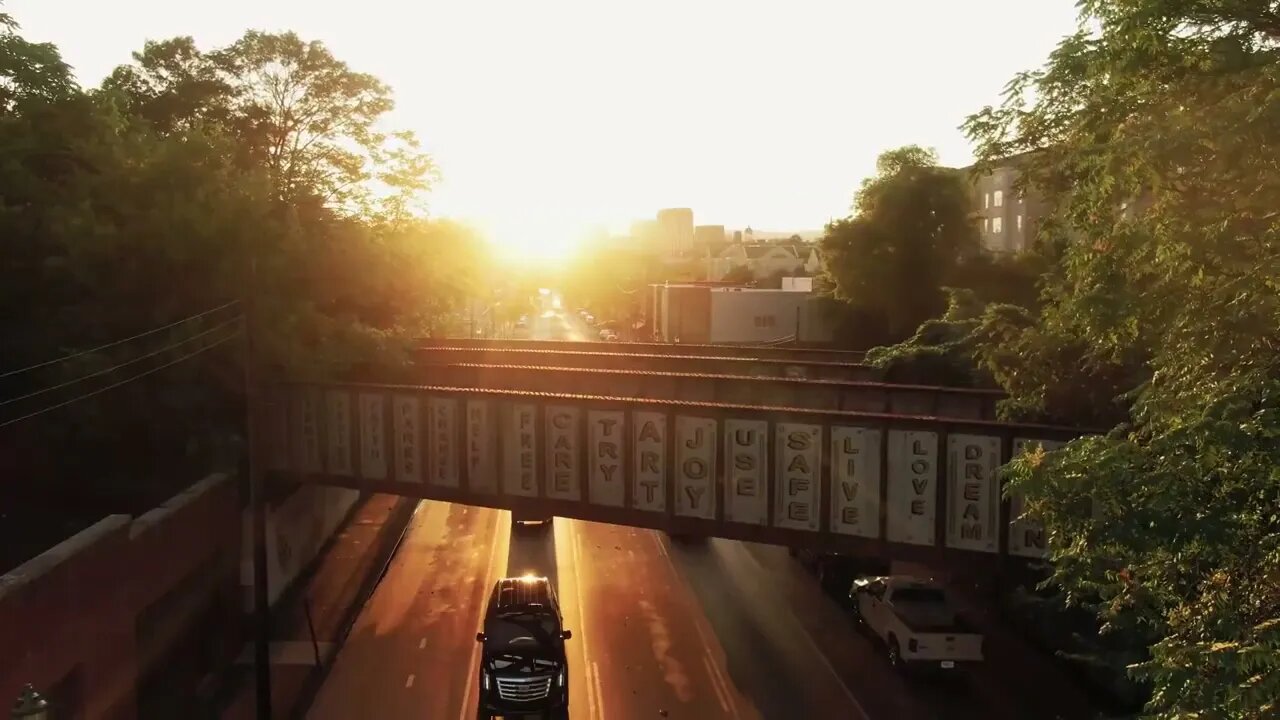 Drone footage created by human hands Mоtivation music video