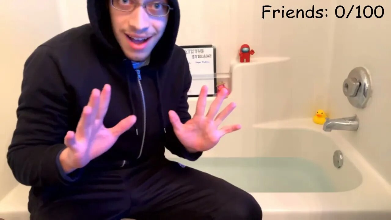 [1/12] FULLY CLOTHED BATHTUB STREAM!! | !bathtub | !commands | !socials