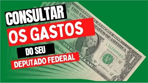 Como Faz pra Consultar os Gastos do Deputado Federal