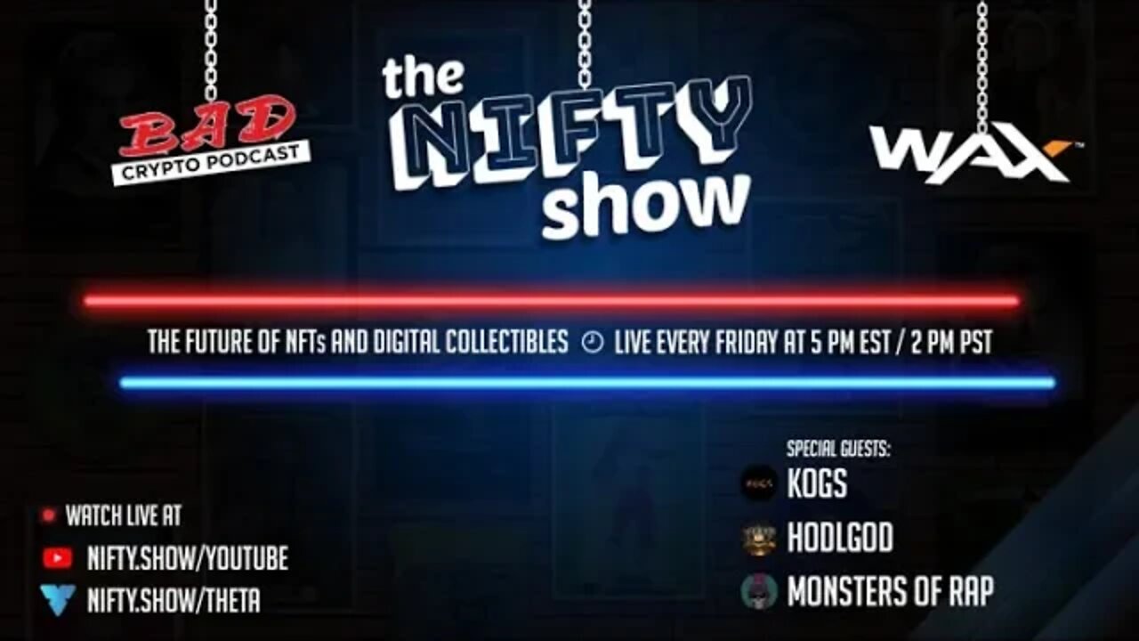 The Nifty Show #28 - KOGS, HODLGod and Monsters of Rap
