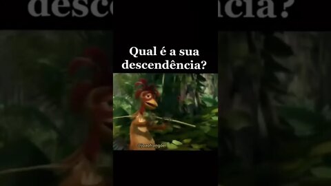 qual é sua descendência #shorts