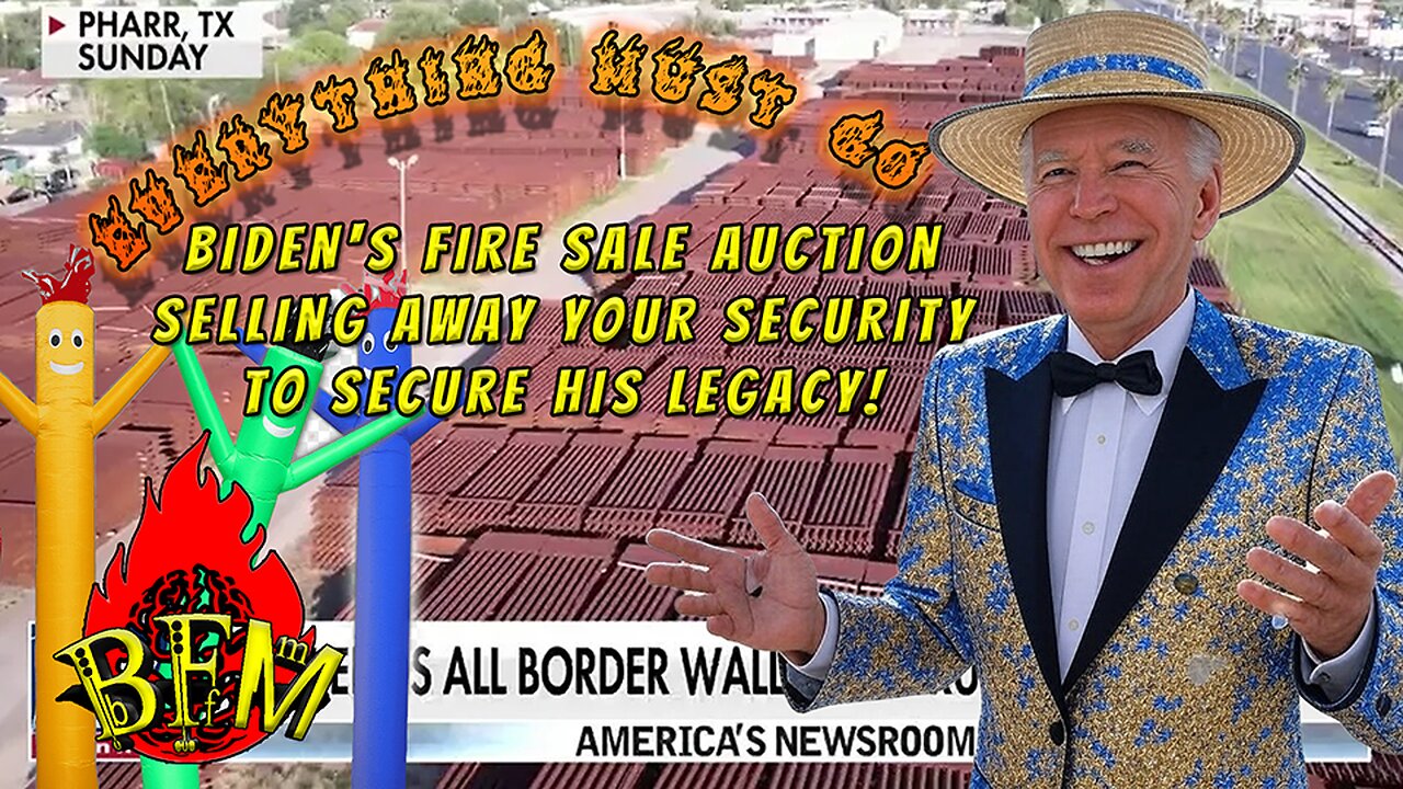 🚨 BIDEN'S BORDER BETRAYAL: Selling America's Safety for Scraps! 😂🔥🇺🇸 - LIVE!