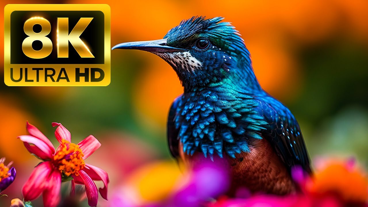 SMALL BIRDS - 8K HDR 60FPS DOLBY VISION