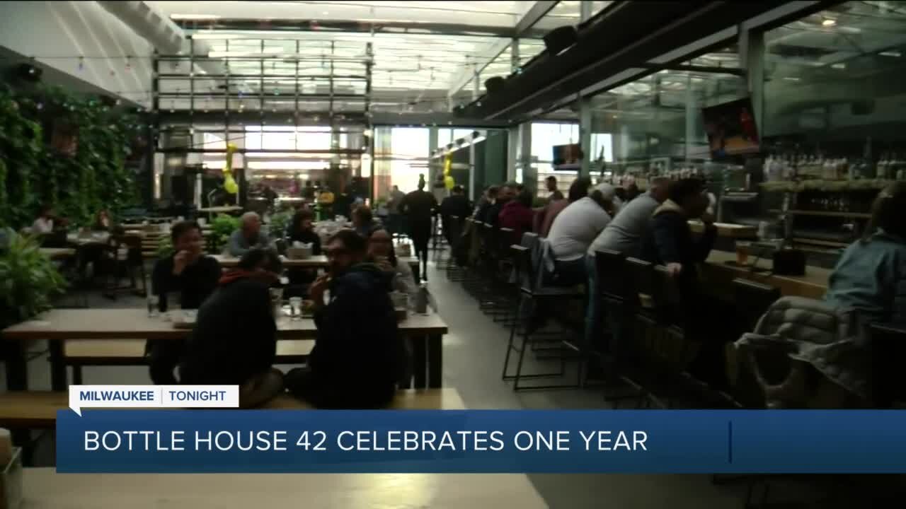 Bottle House 42 celebrates one year anniversary