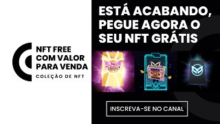 🚨URGENTE! 1 NFT GRÁTIS DA MASKVERSE CORRE PORQUE ESTÁ ACABANDO.