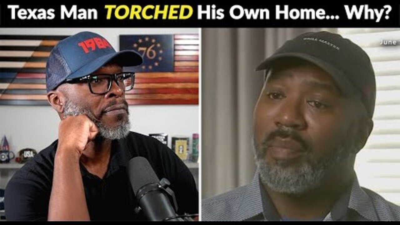 TEXAS MAN CHARGED WITH TORCHING HIS OWN HOUSE IN FAKE HATE CRIME!