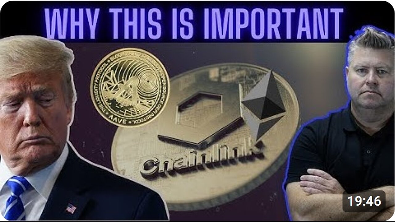 Trump's Crypto Company Just Made a MIND-BLOWING Move on Chainlink and AAVE